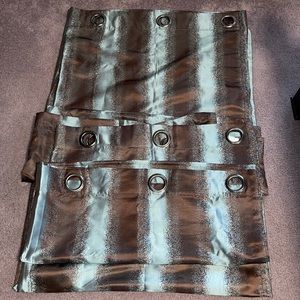 Duck River 81”x54” blackout curtains 3 panel lot